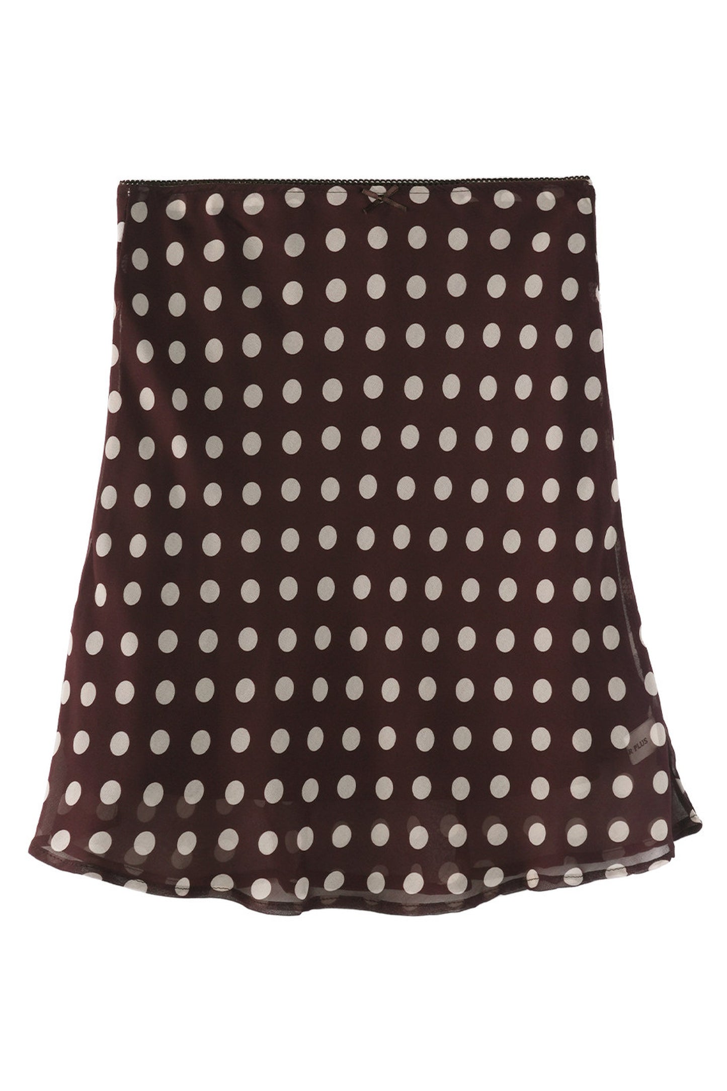 Small Wave Chiffon A-Line Skirt