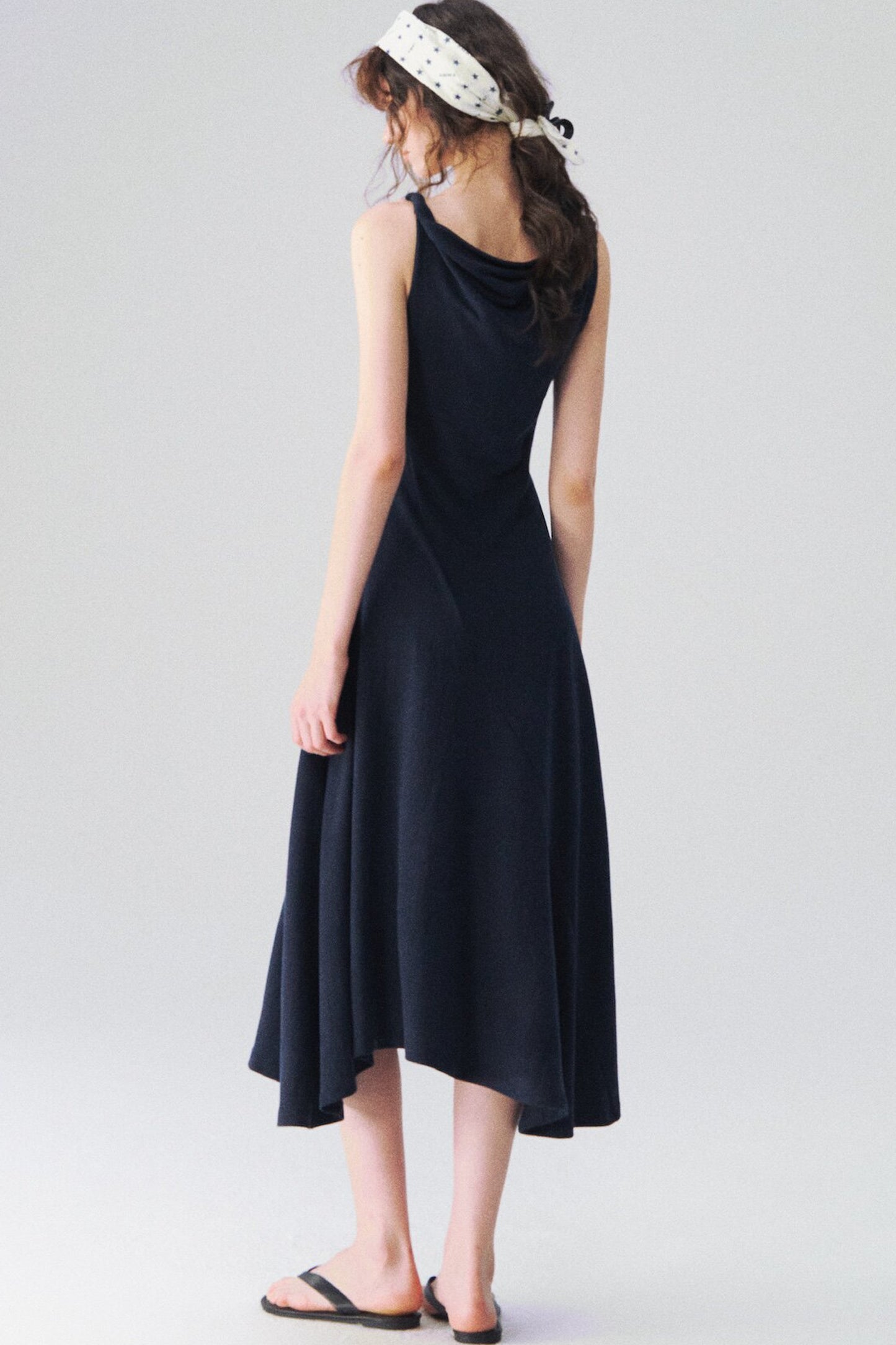 Twisted Strap Knit Dress