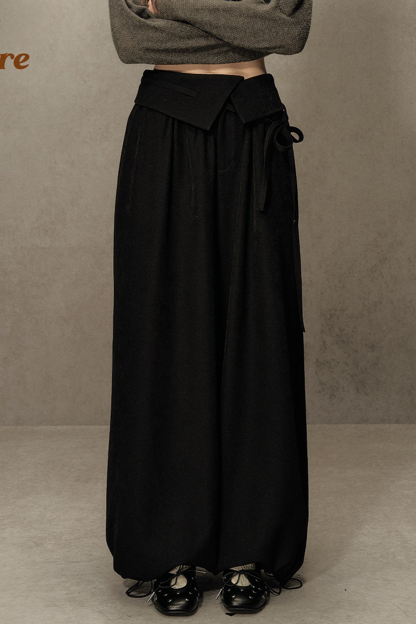Vintage Lantern Loose Pants