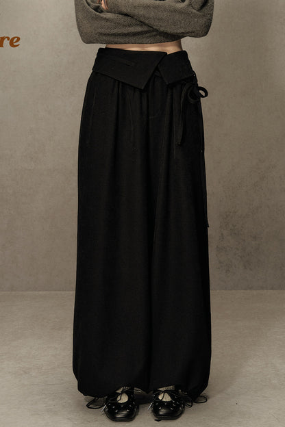 Vintage Lantern Loose Pants