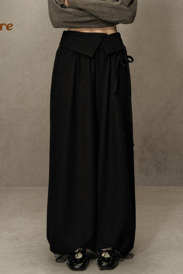 Vintage Lantern Loose Pants