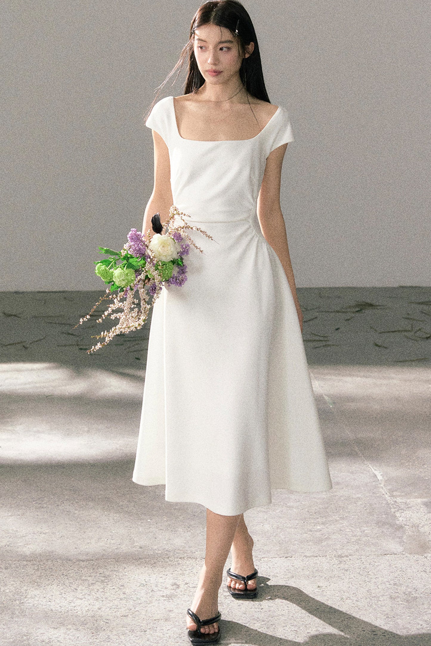 Summer Elegant Slim-Fit Versatile A-Line Dress
