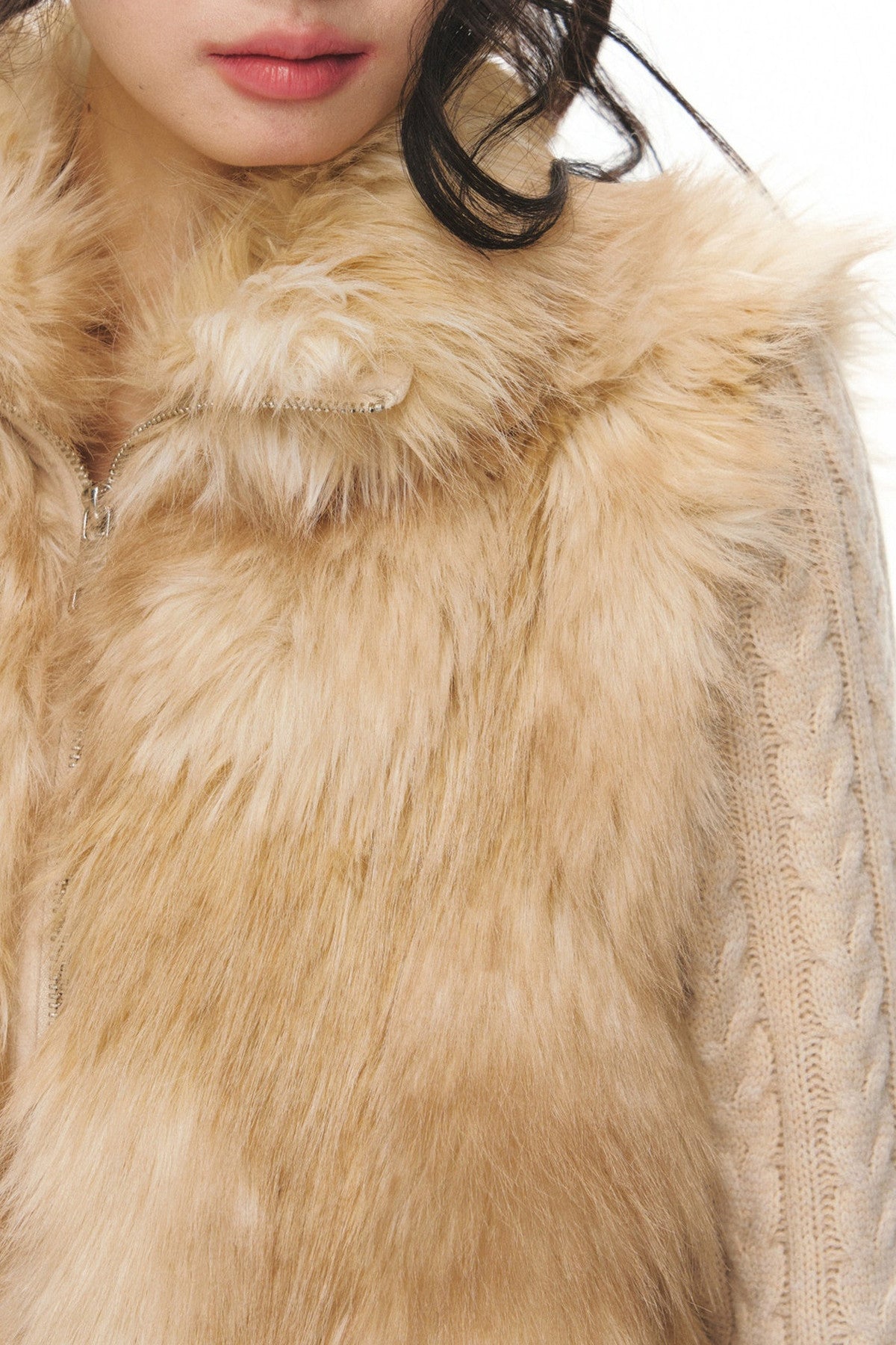 Eco-Fur Vest and Pants Set-Up