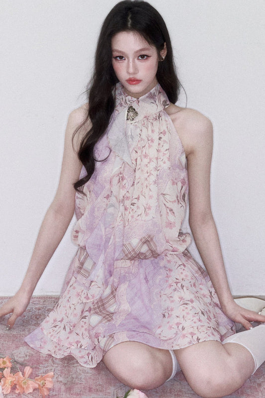 Romantic Retro Floral Dress
