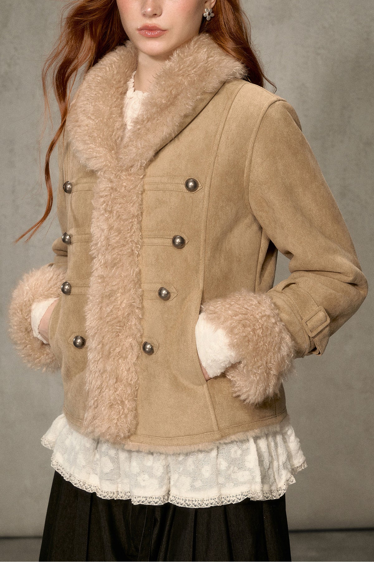 Fur Collar Jacket