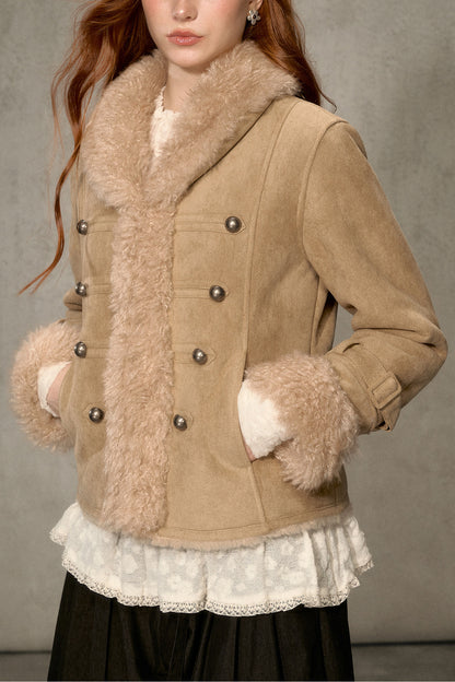 Fur Collar Jacket