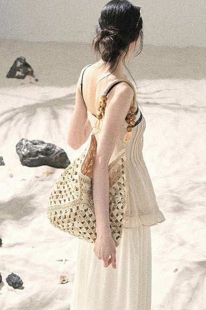 One-Shoulder Ruched Lace Camisole