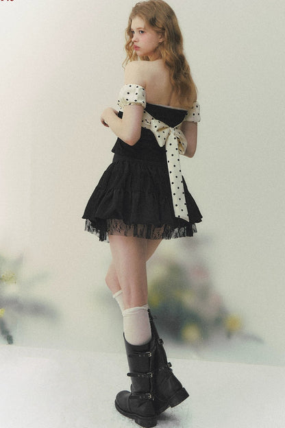 Blusa stile sud francese con spalle scoperte
