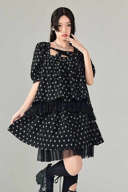 Floral Top and Skirt Set-Up