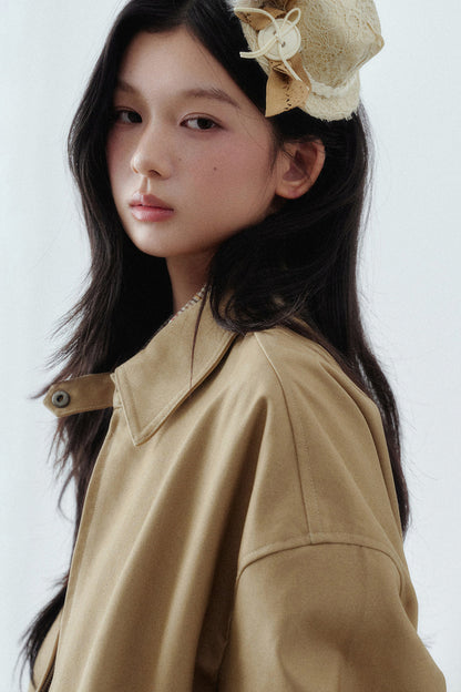 Retro Layered-Look Jacket