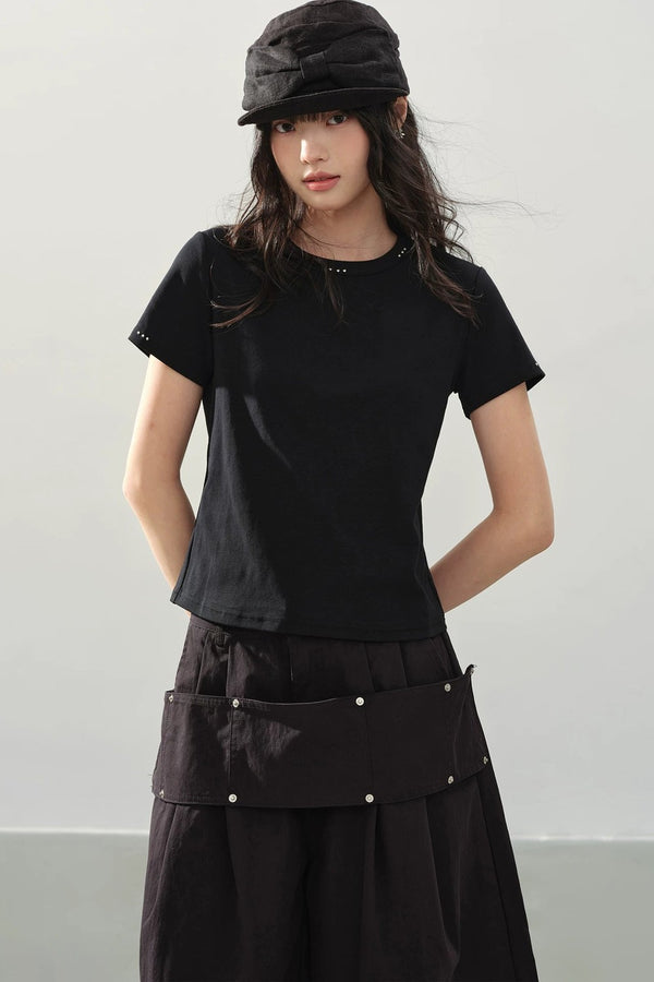 Black Rivet T-Shirt