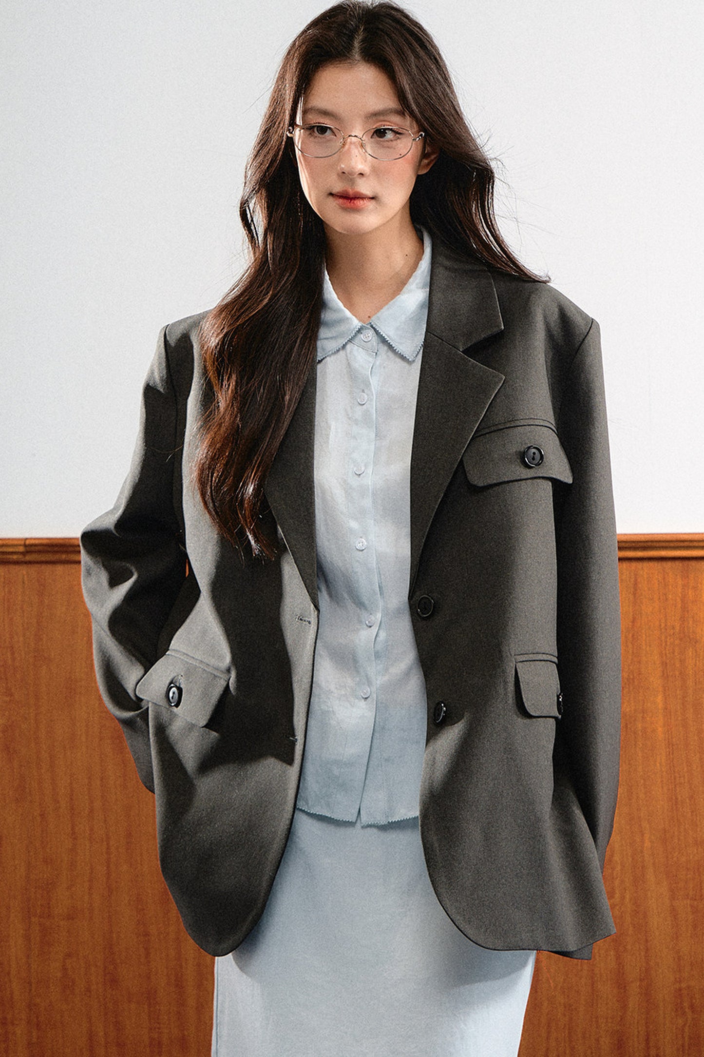 Korean Autumn Blazer