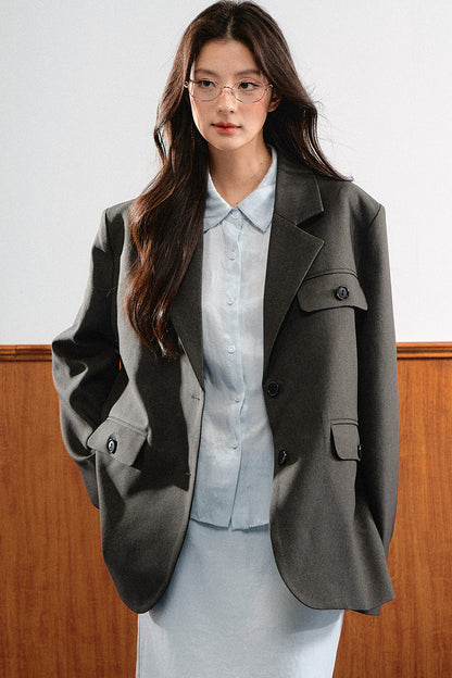 Korean Autumn Blazer