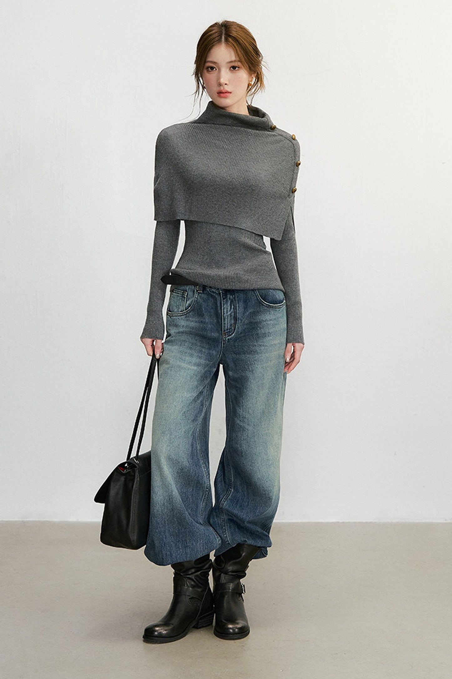 Elegant Knit Sweater Set