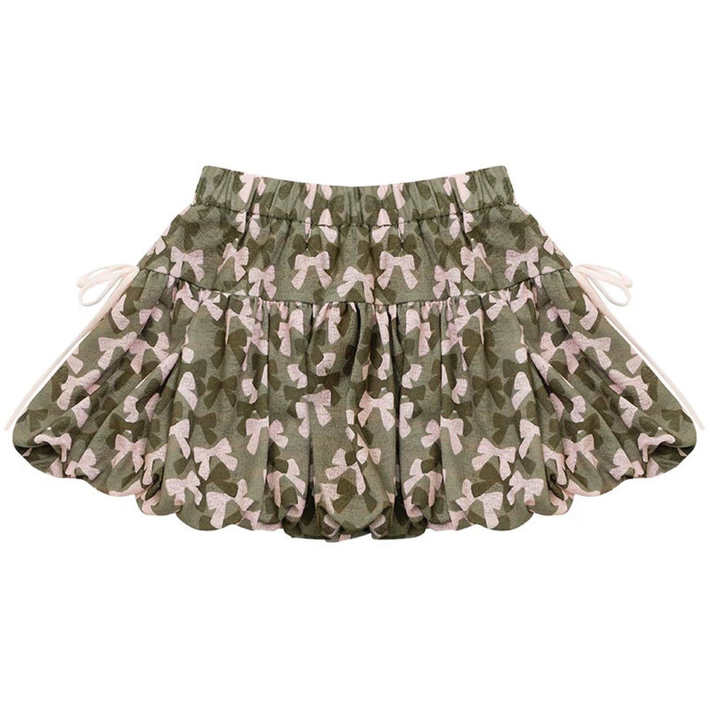 Butterfly Camouflage A-Line Skirt