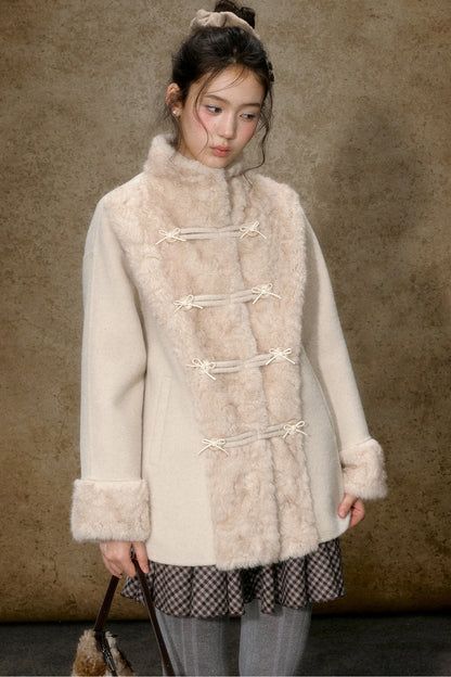 Mid-Length Double-Sided Woolen Jacket