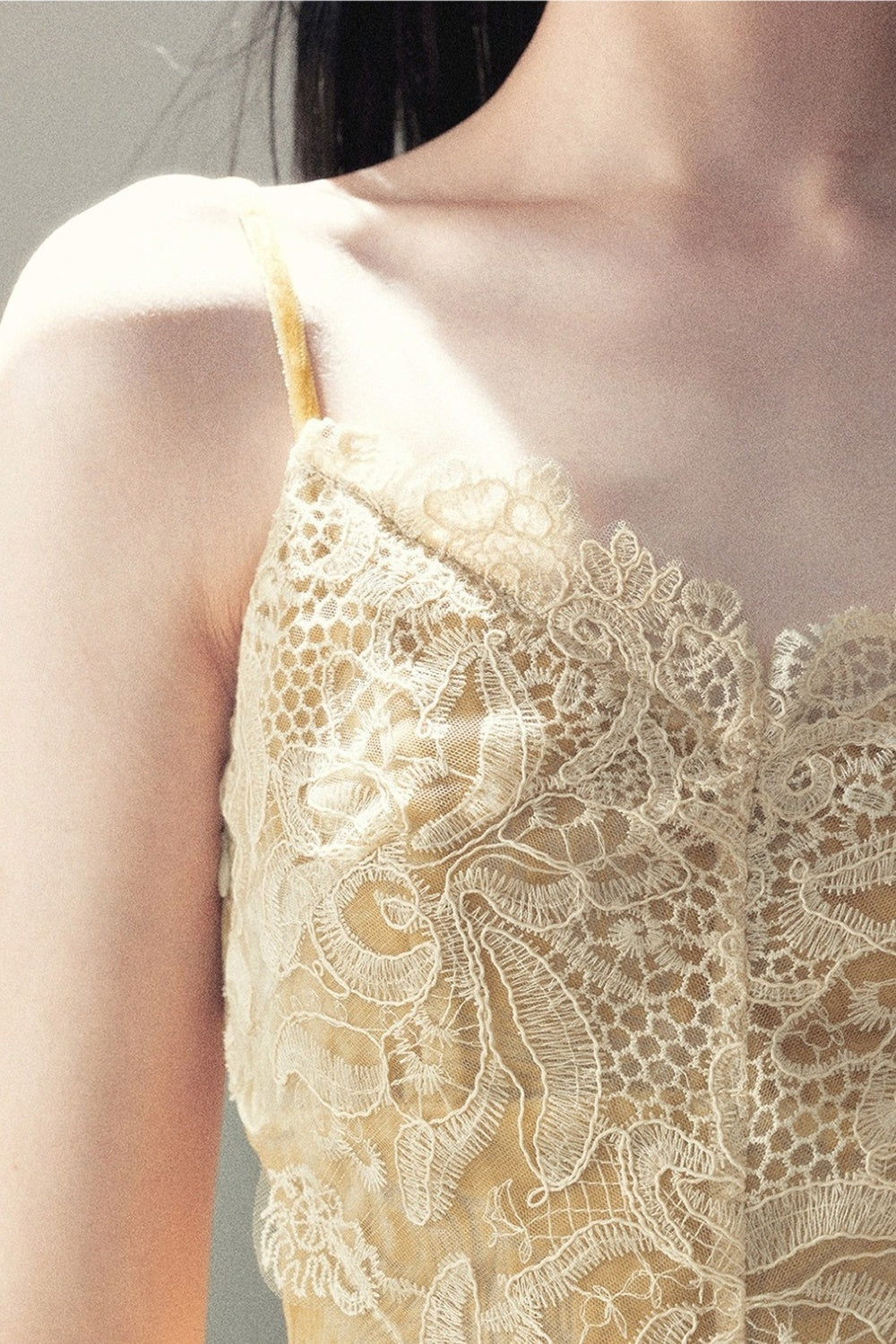 French Lace Camisole Dress