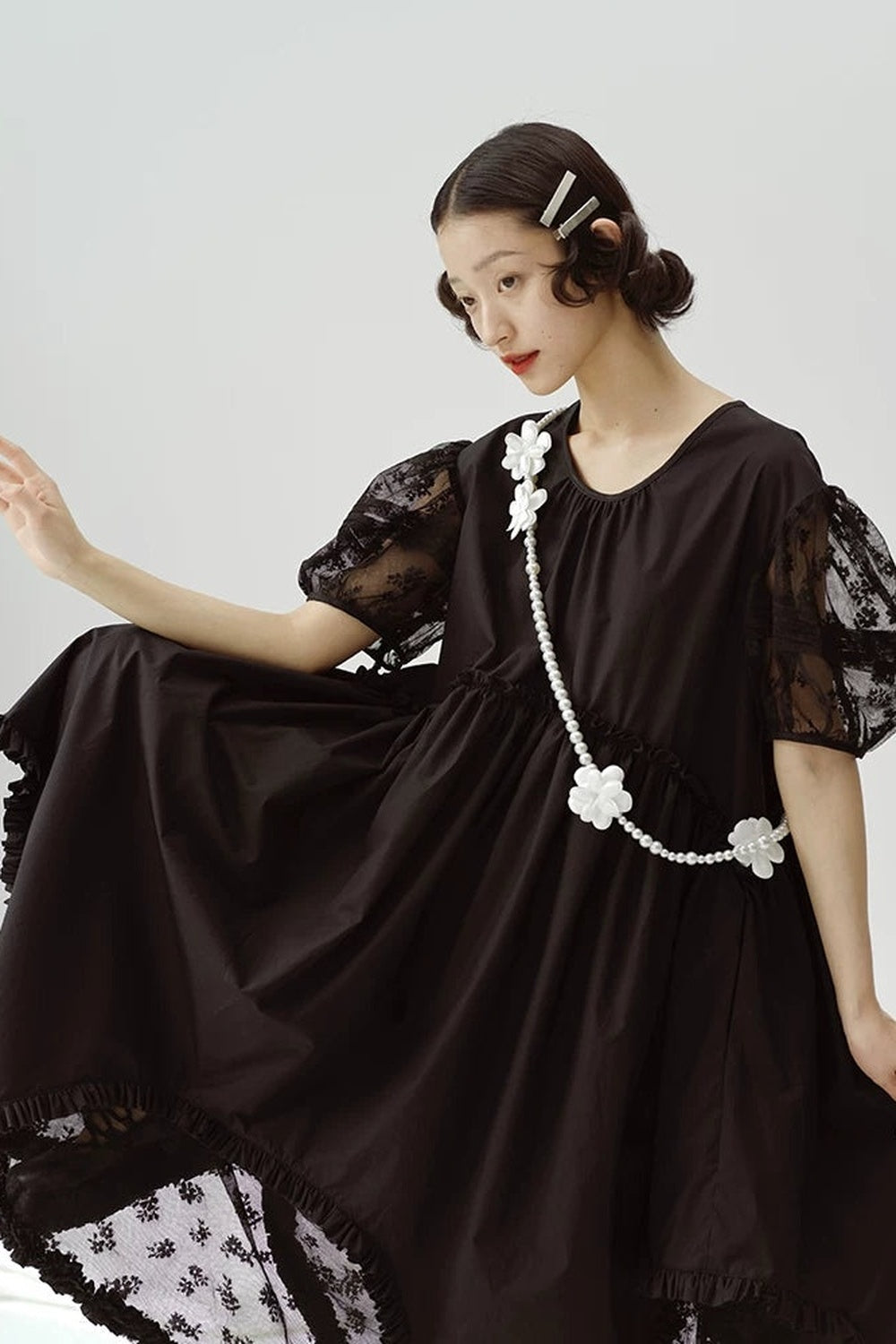 First Love Irregular Hem Dress