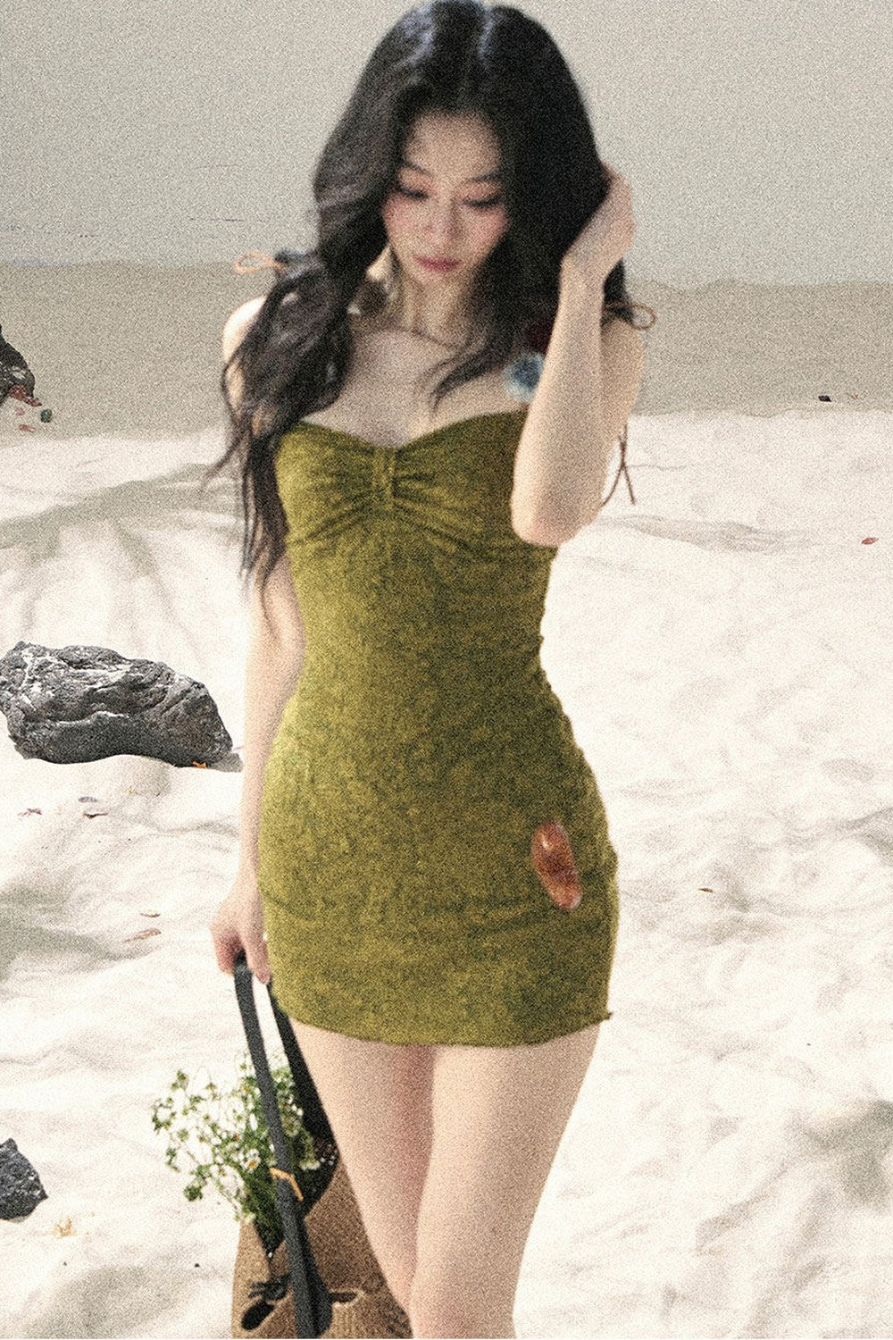 Entwined Vines Bodycon Dress Set