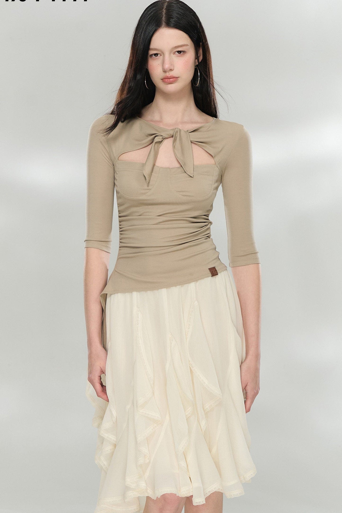 Convertible Lyocell Blouse