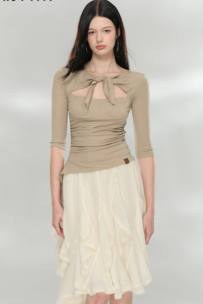 Convertible Lyocell Blouse
