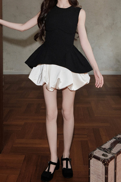 Tencel Satin Bud Skirt