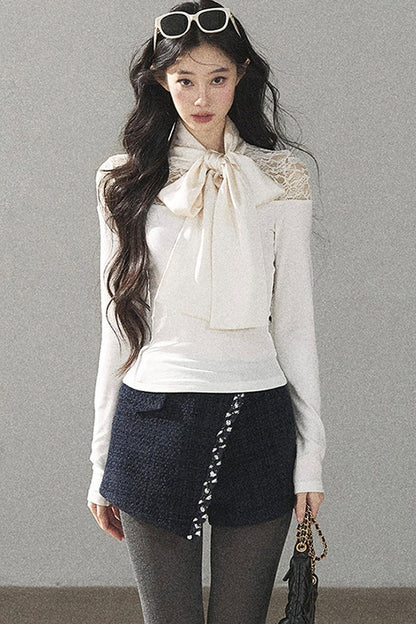 Ensemble veste en maille et pantalon Bluebell