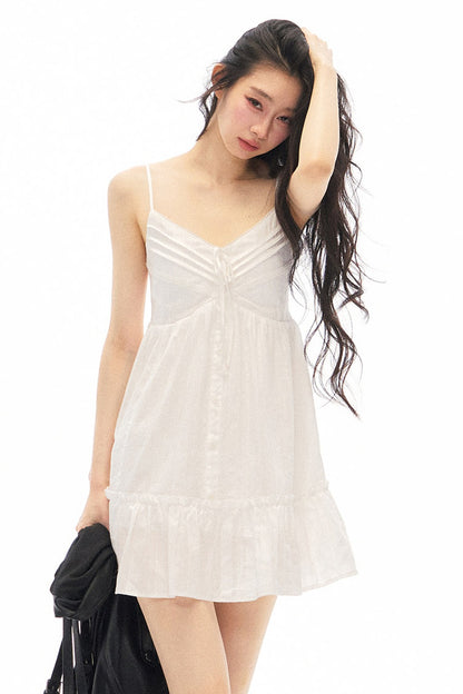 White Dress and Jacket Set-Up