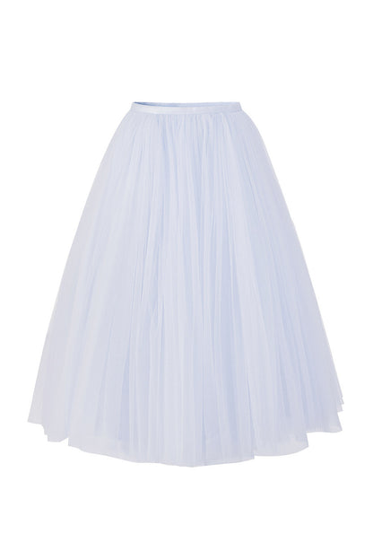 White Mesh Tutu Skirt