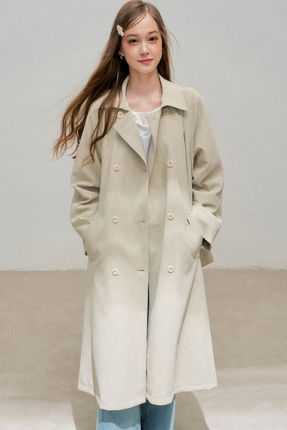 Warm Gray Classic Silhouette Jacket