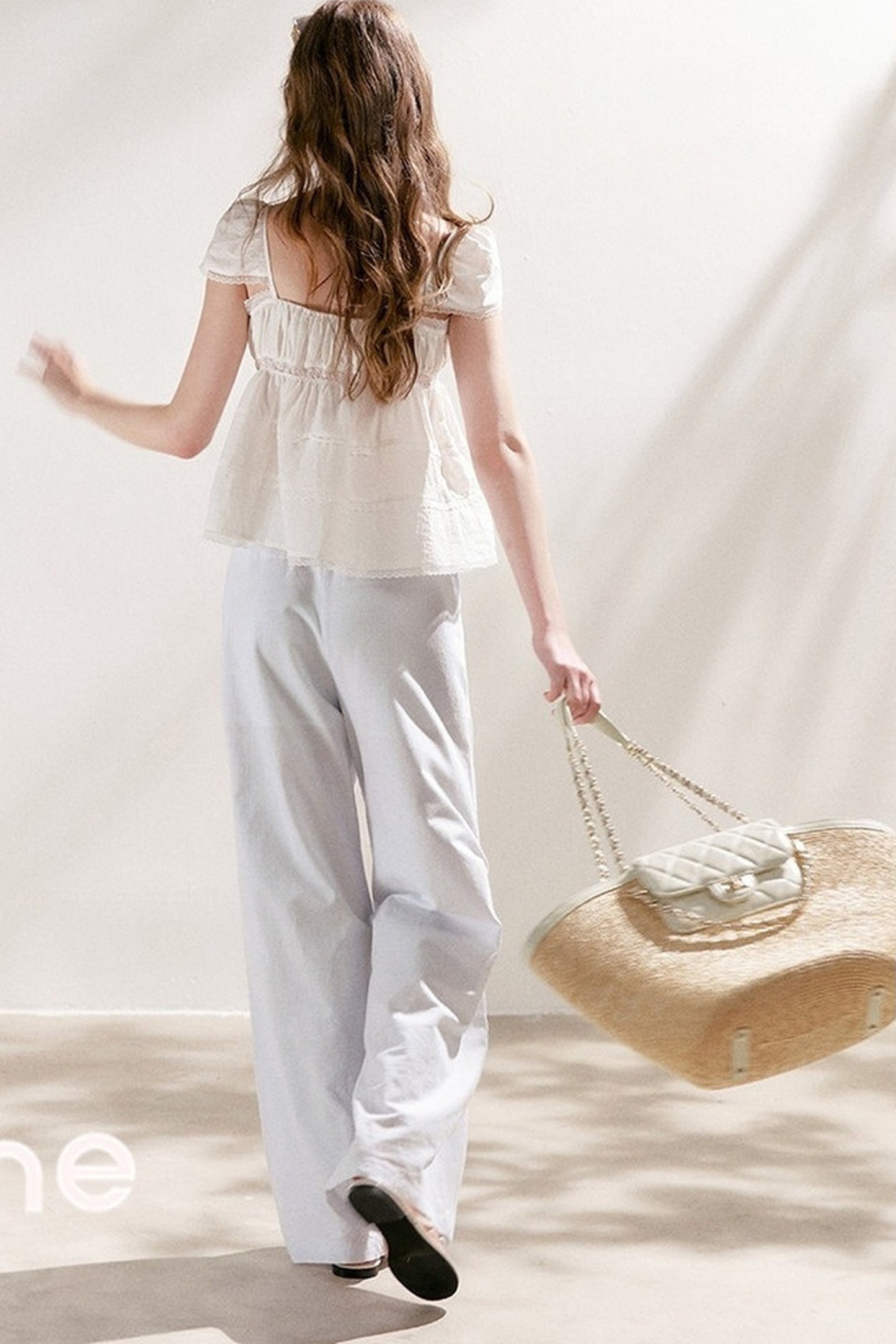 Smooth Acetate Lace Blouse
