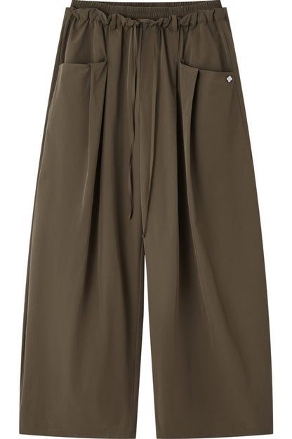 Double Waistband Scimitar Trousers