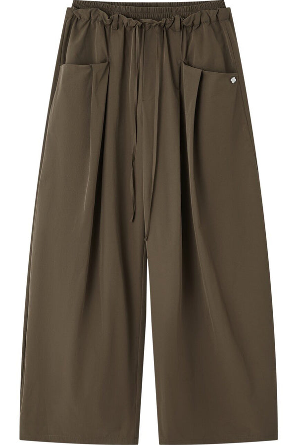Double Waistband Scimitar Trousers