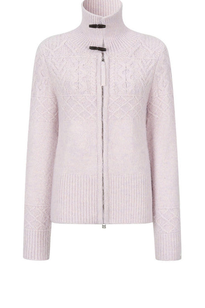 Wool Blend Toggle Cardigan