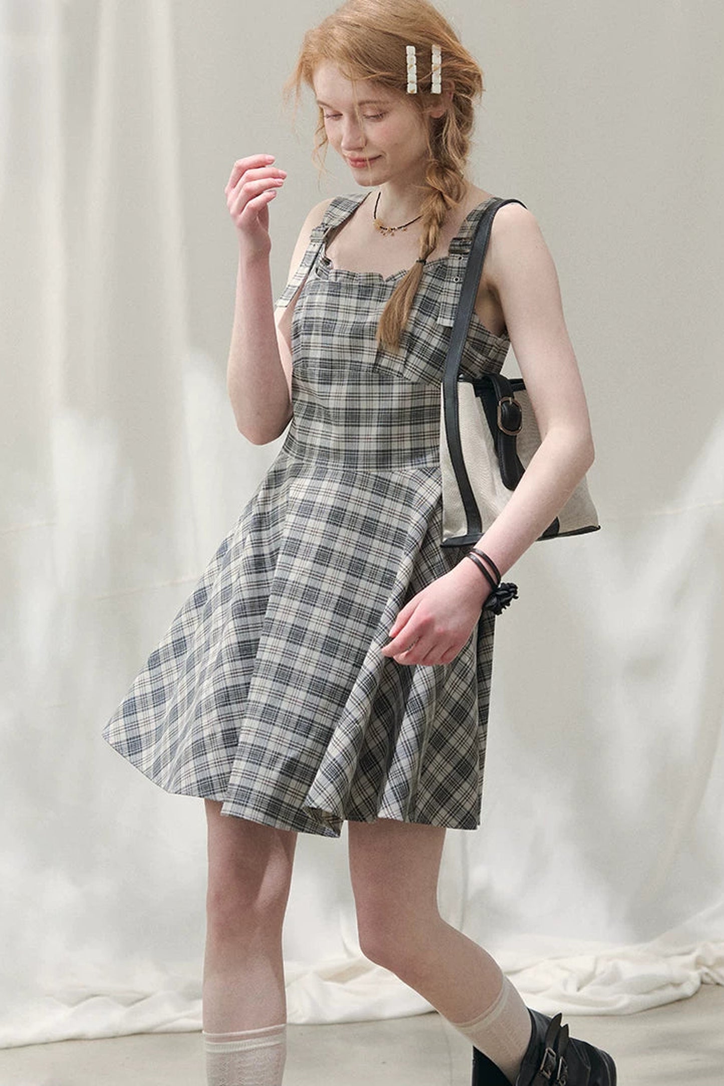 Summer Melody Plaid Dress