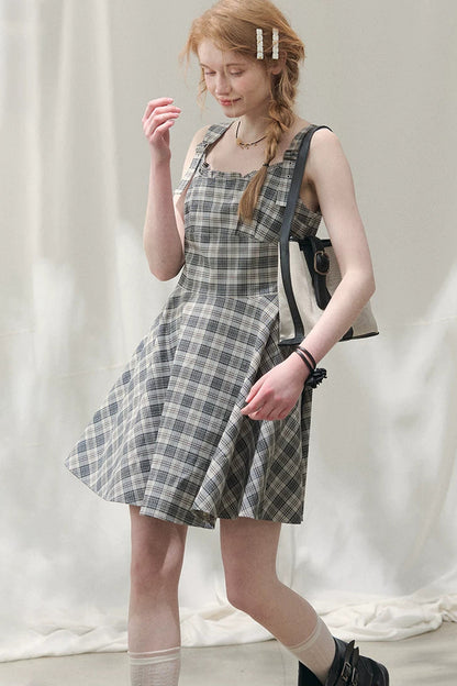 Summer Melody Plaid Dress