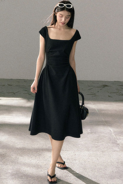 Summer Elegant Slim-Fit Versatile A-Line Dress