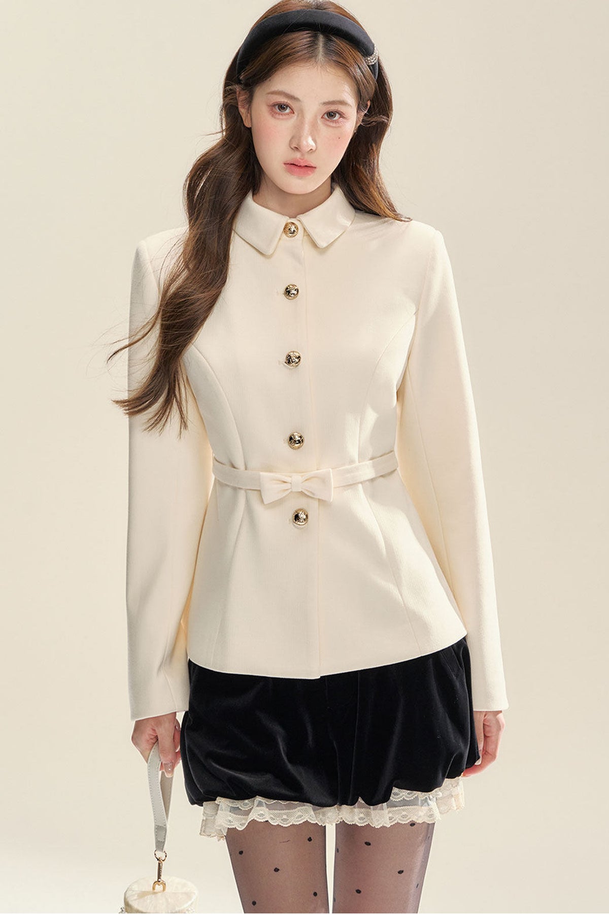 White Chocolate Long Sleeve Jacket