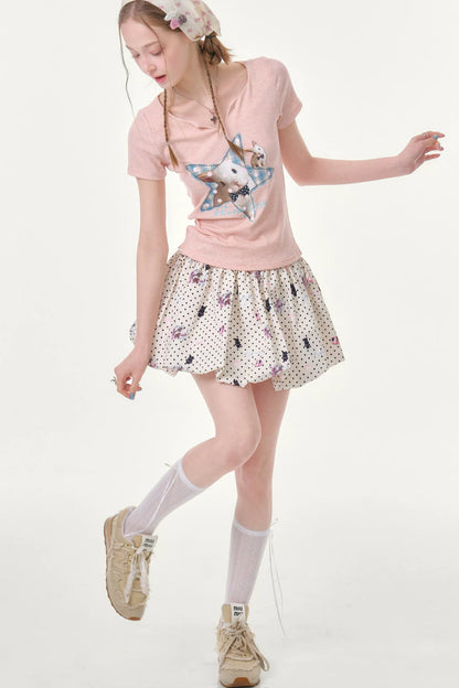 Playful Polka Dot Skirt
