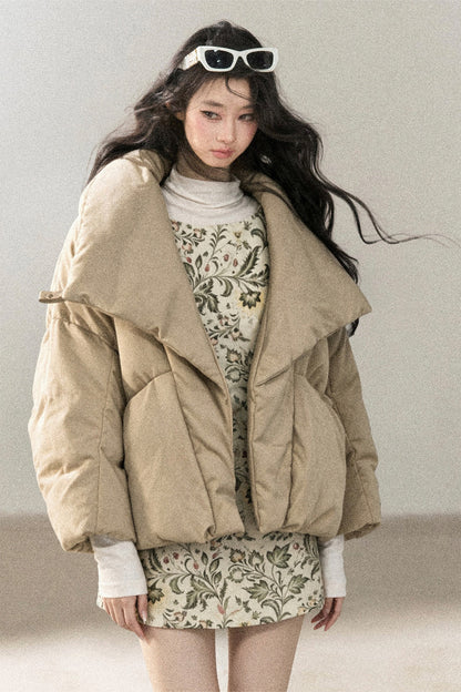 Lightweight White Duck Down Jacket