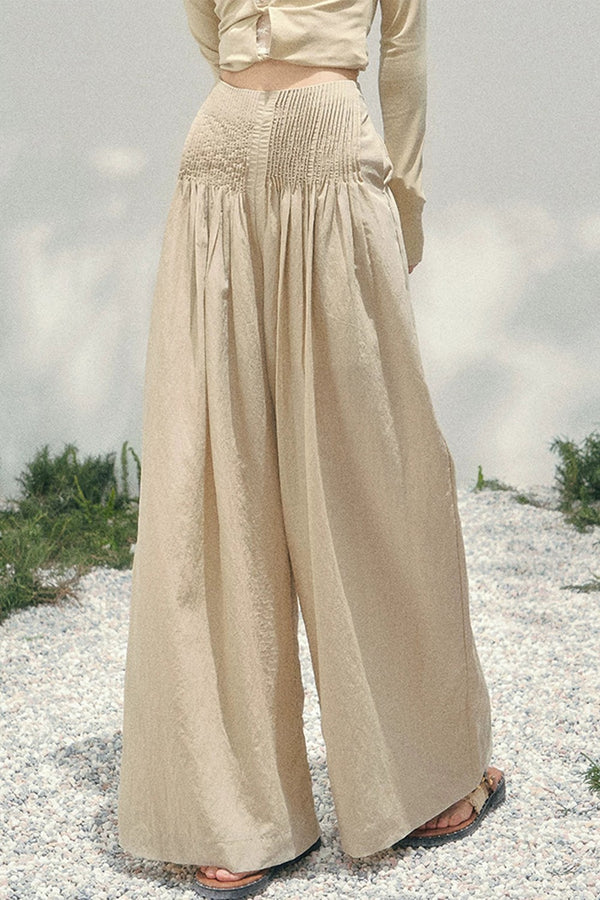 Sparkling Sleeveless Waist-Cinching Top Set