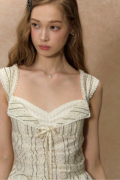 Clear Sky Lace Dress