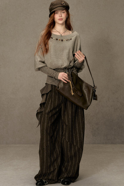 Hazelnut Lantern Pullover Sweatshirt