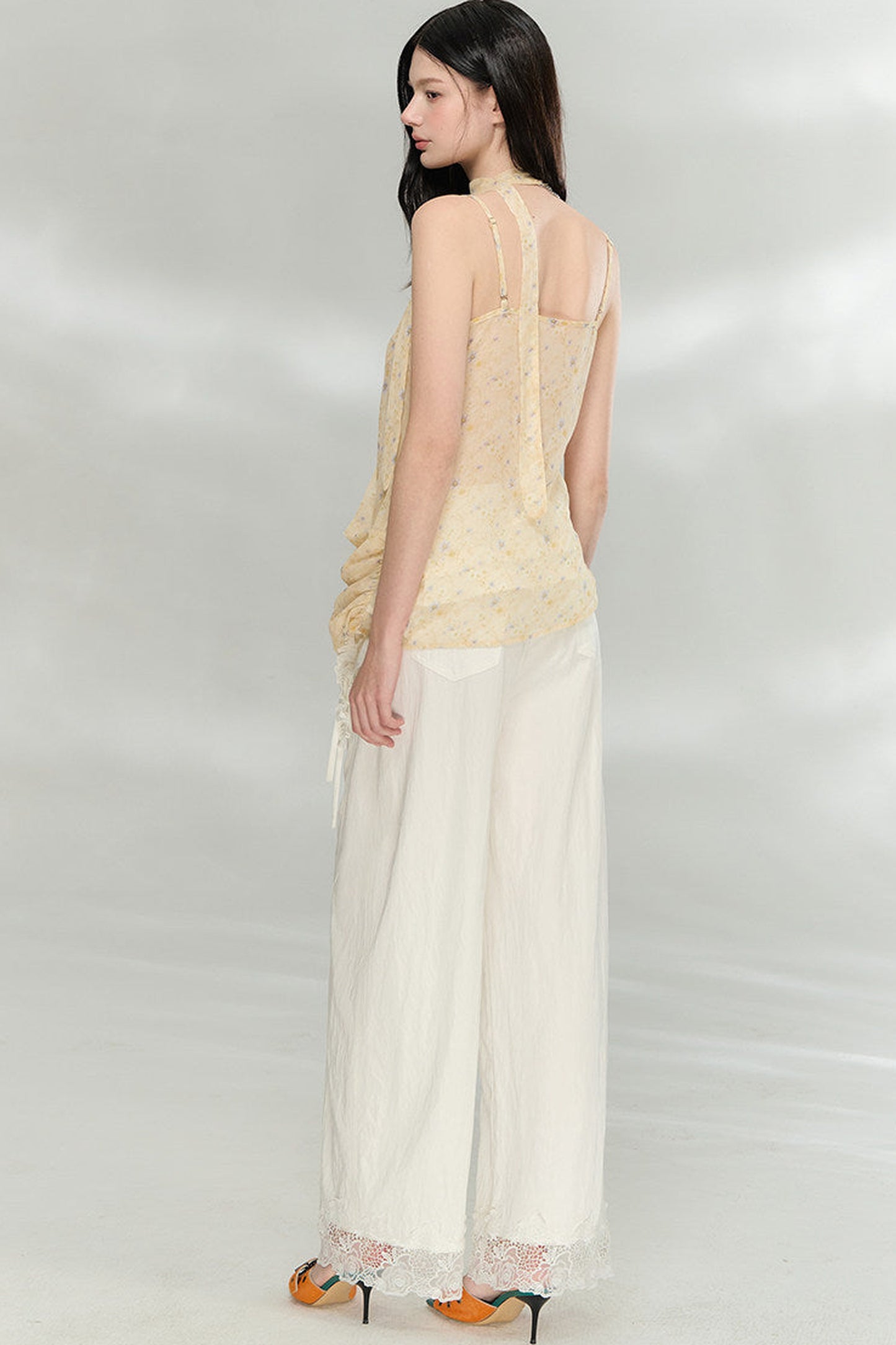 Asymmetrical V-Neck Camisole