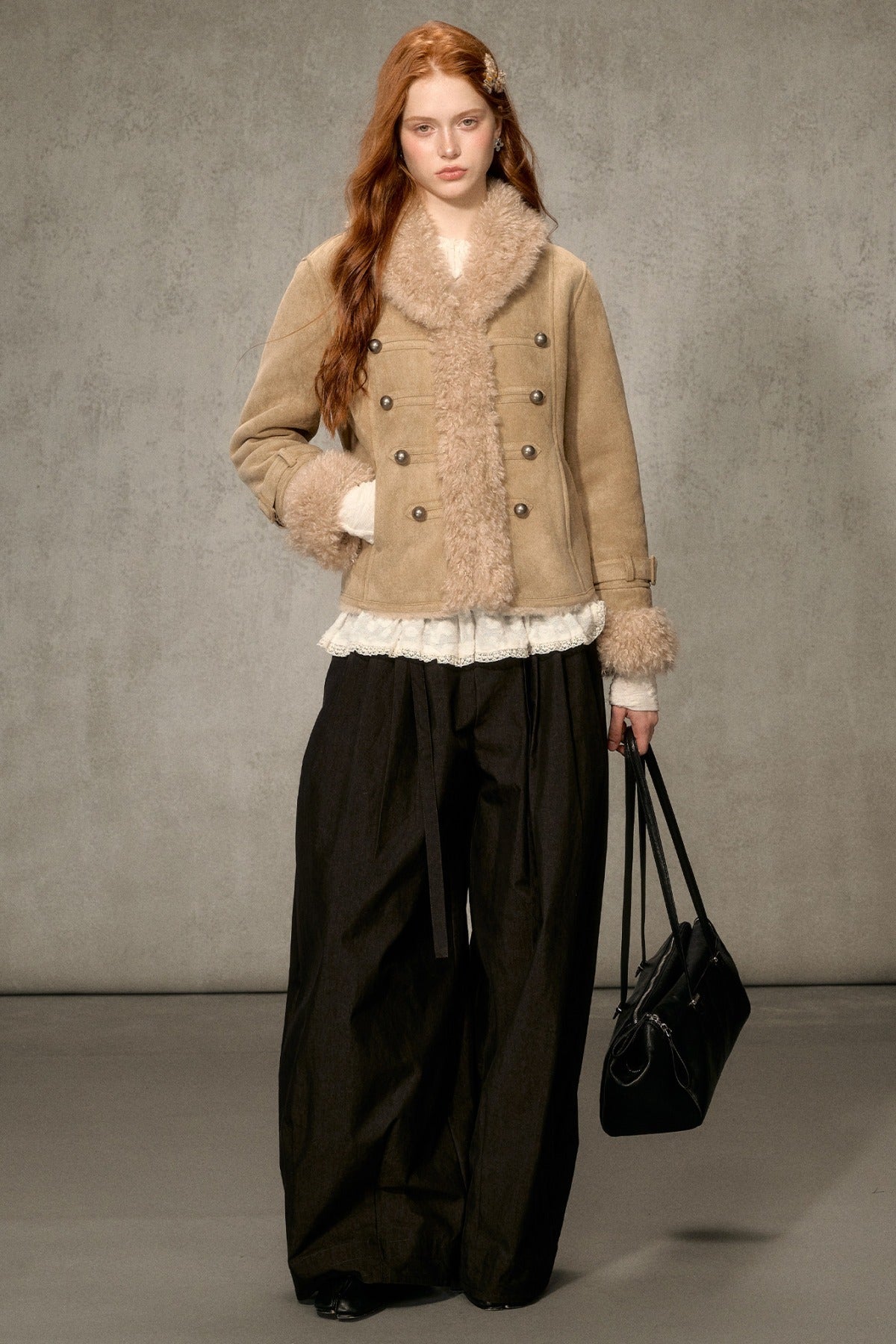 Fur Collar Jacket