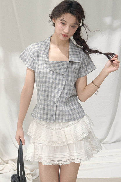 Ripples of the Sea Lace Skirt