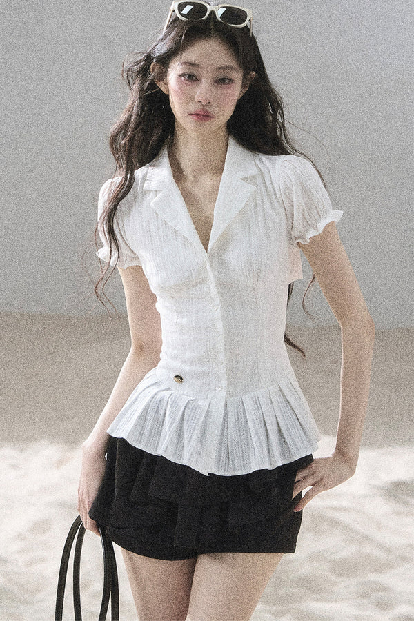 First Love Puff Sleeve Blouse