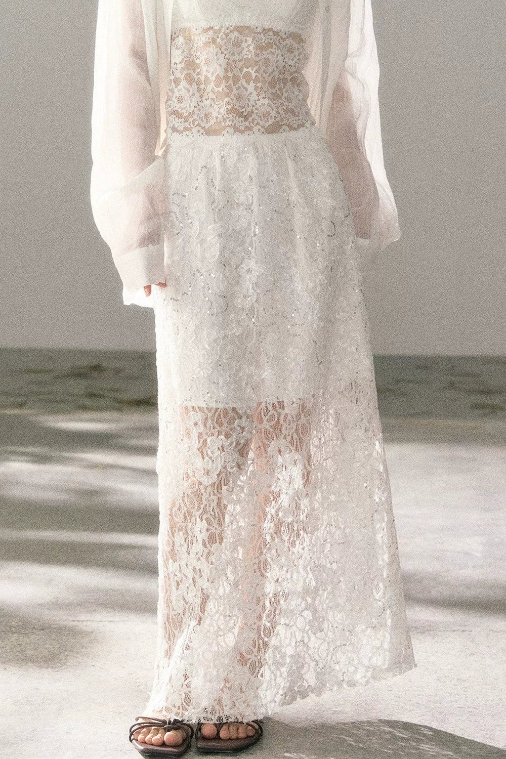 French Romantic Lace Skirt Set-Up