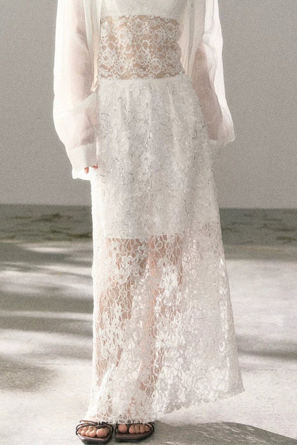 French Romantic Lace Skirt Set-Up