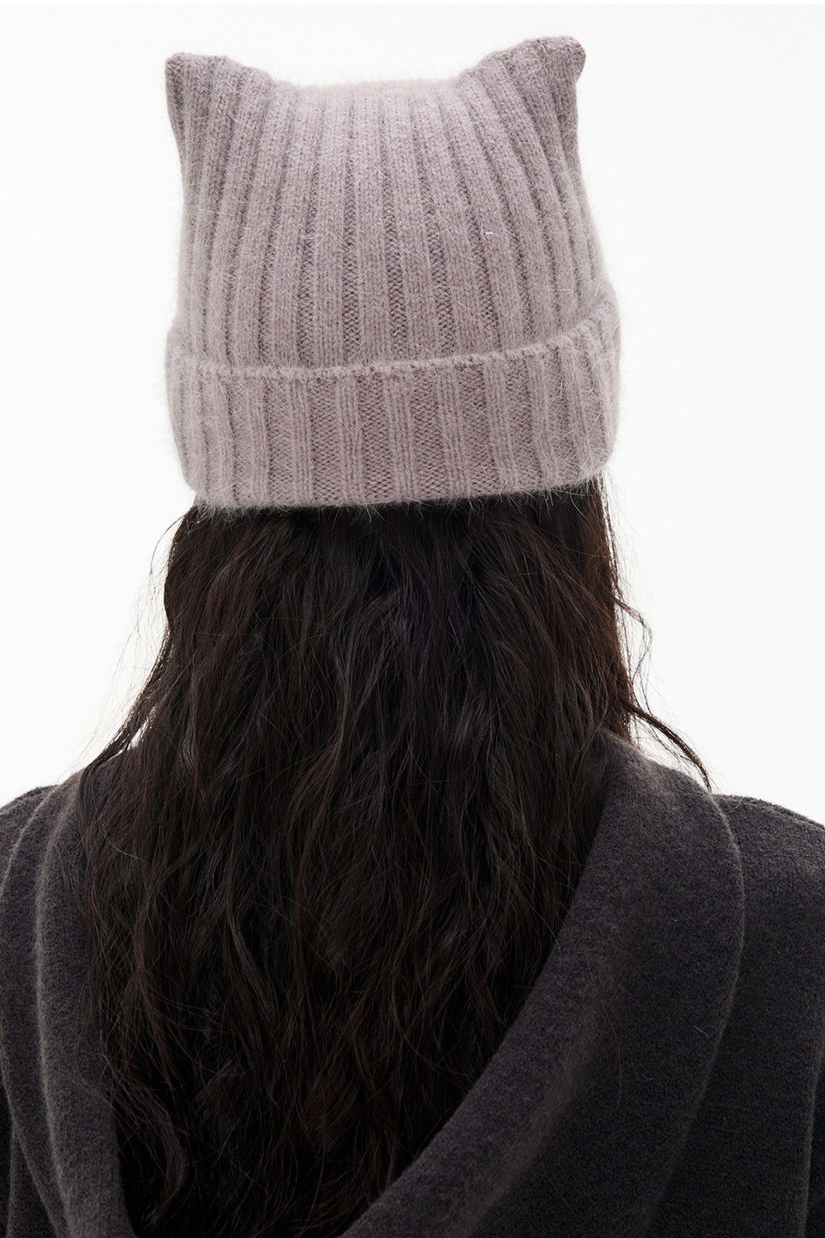 Cat Ear Rabbit Plush Hat Knit